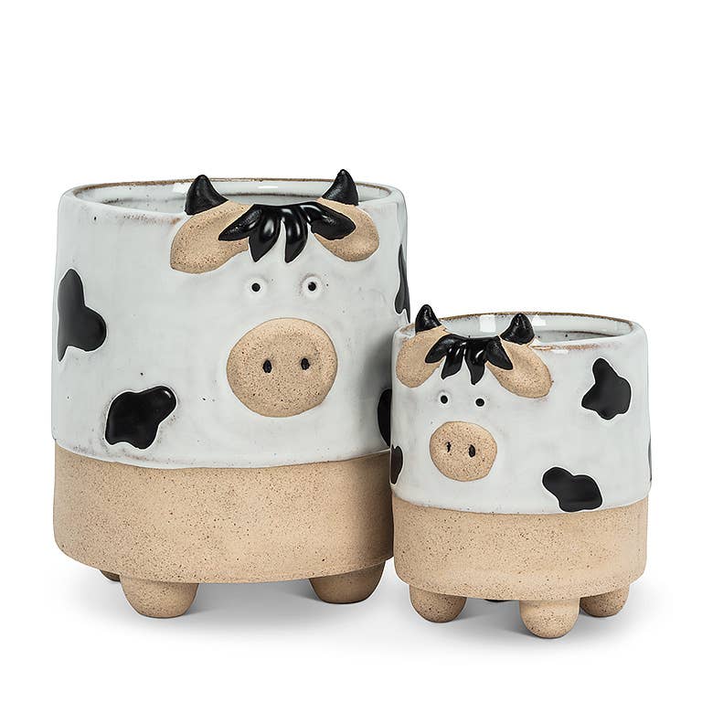 Cow on Legs Planter-3" H