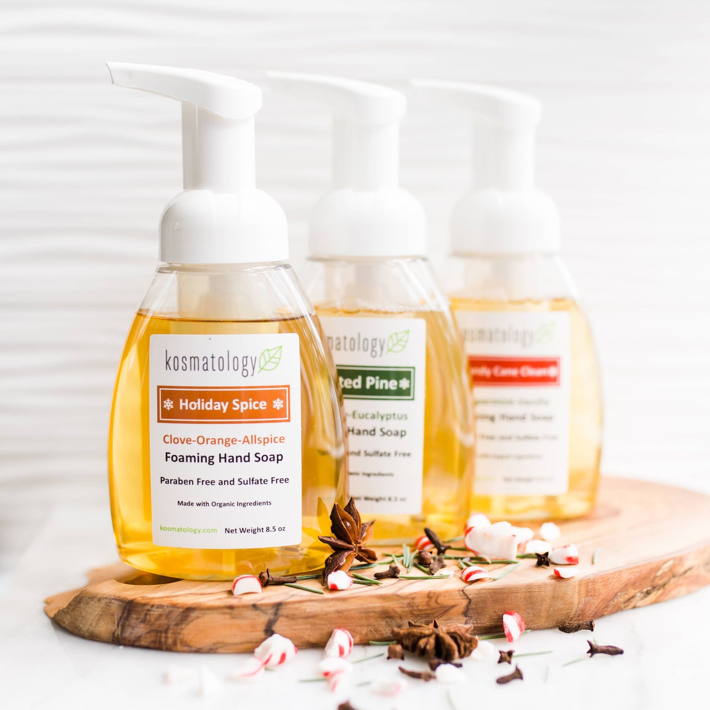 Limited Edition Holiday Foaming Hand Soaps - 8.5 oz: Frosted Pine