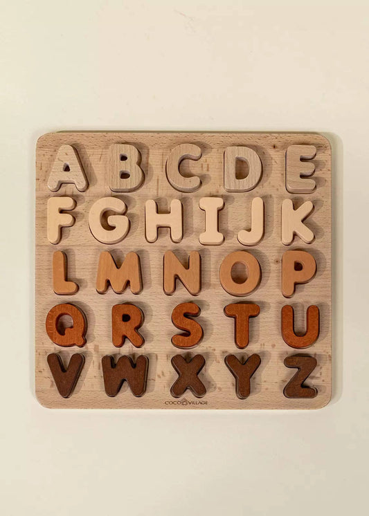 Wooden Alphabet Set