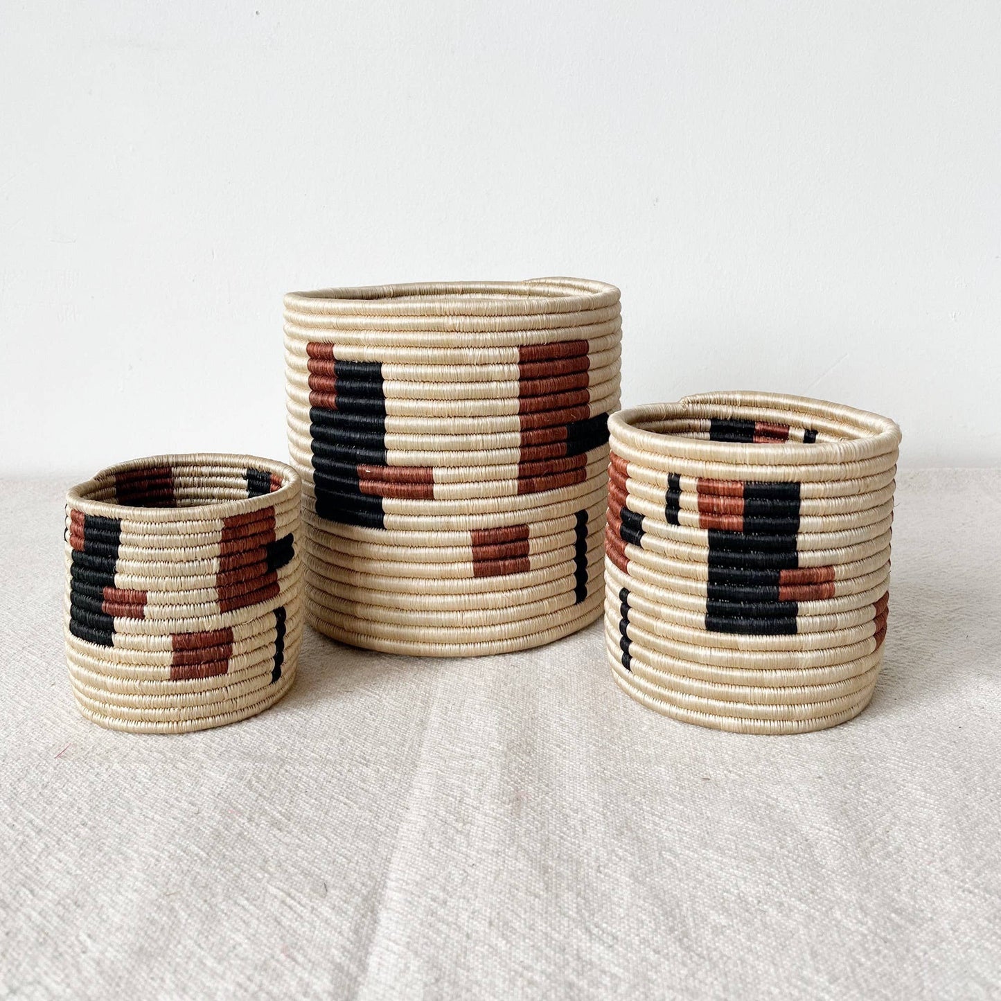 Storage Plant Basket (Set of 3): Brick