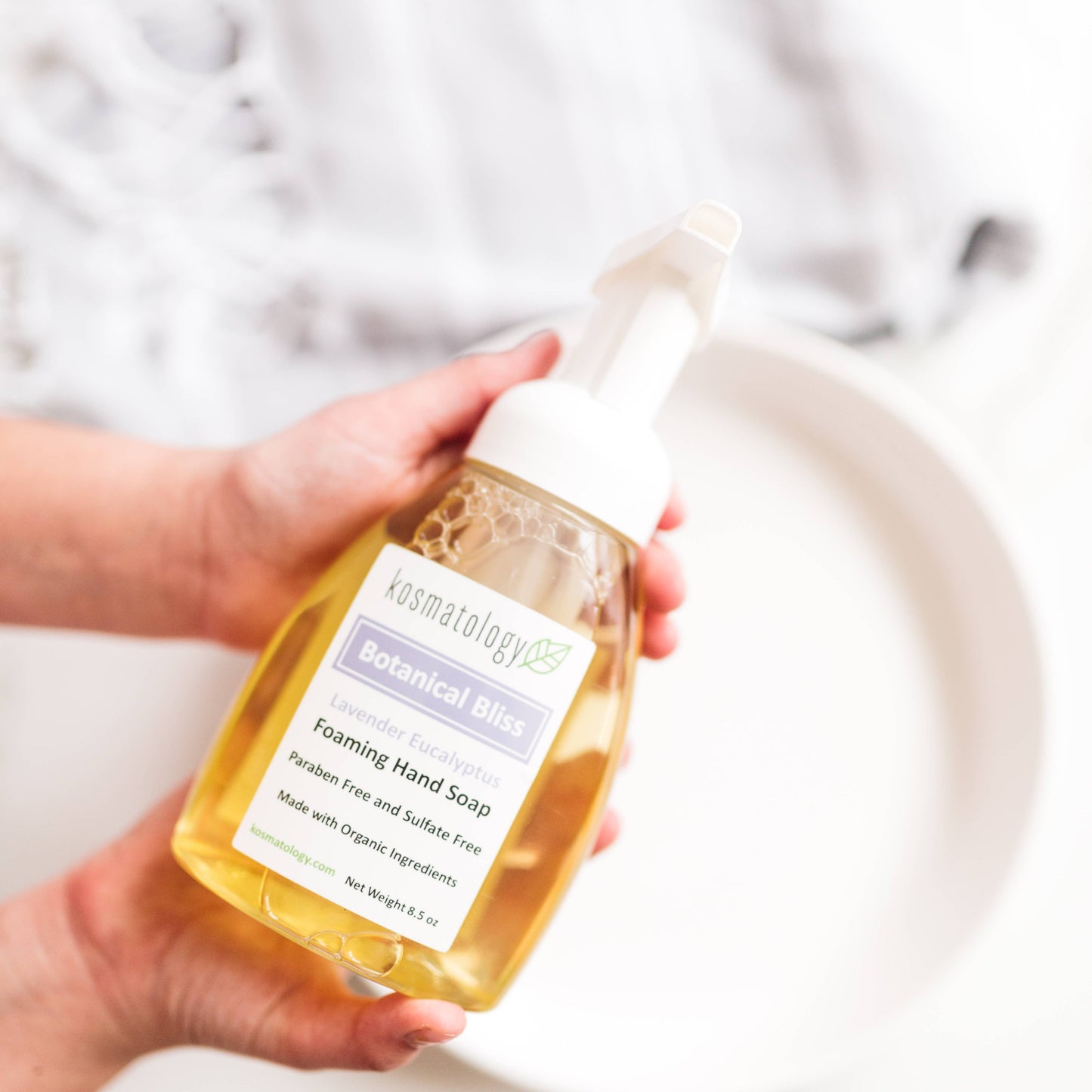 Foaming Hand Soap - 8.5 oz: Botanical Bliss (Lavender Eucalyptus)