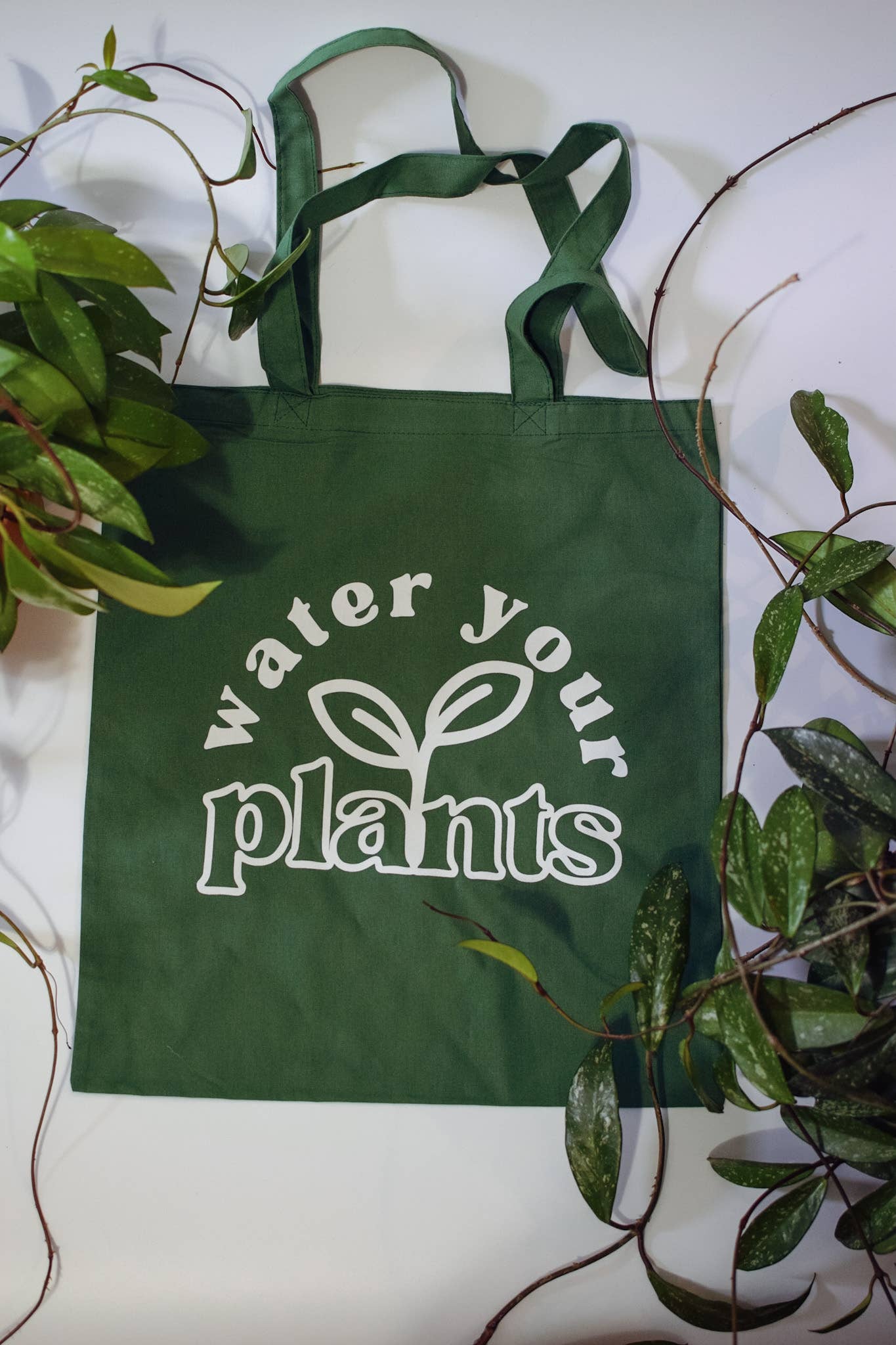 Water Your Plants | Green Tote Bag