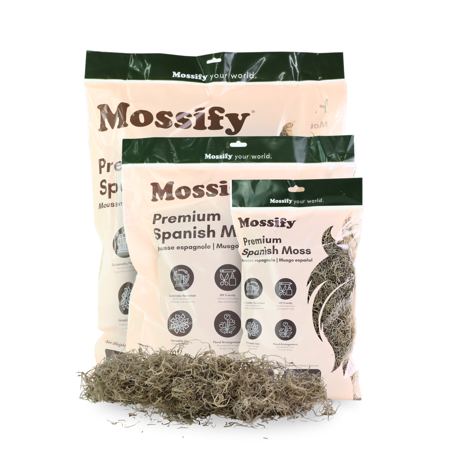 Premium Dried Spanish Moss
