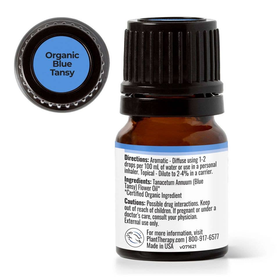 Organic Blue Tansy Essential Oil 2.5 mL