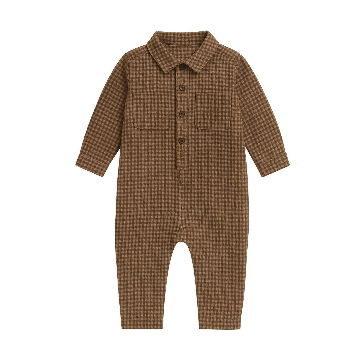 Bohdi Flannel Collared Romper