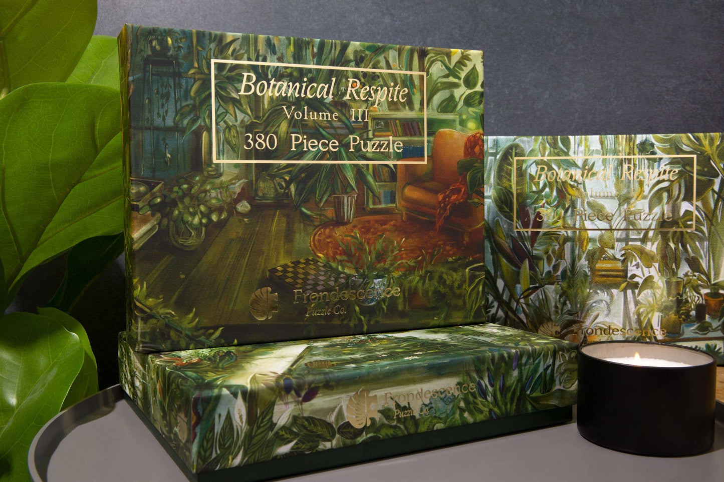 Botanical Respite Vol. 3 | Plant Jigsaw Puzzle 380 Pieces