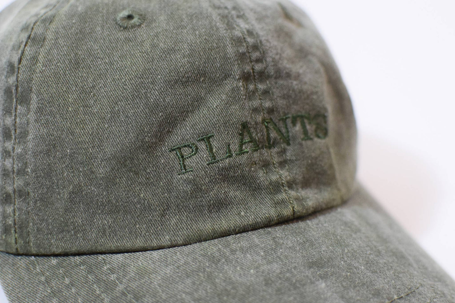 Plants Hat: Hunter Hat/Cream Writing
