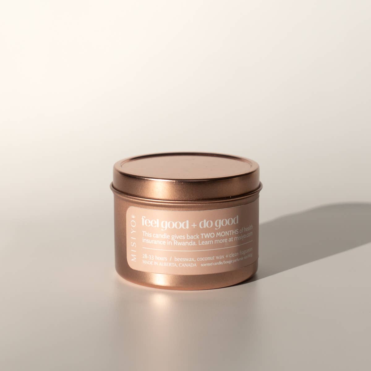 Vanilla + Ginger | Beeswax Blend Candle Tin: 6oz