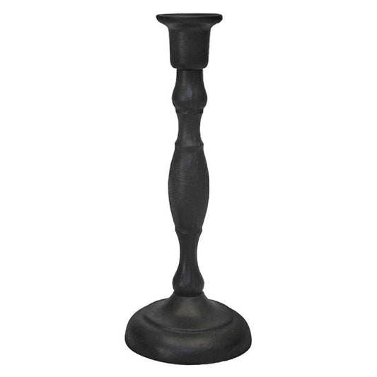 Heirloom Quality Handmade Cast Iron Taper Candle Holders: 9.5"