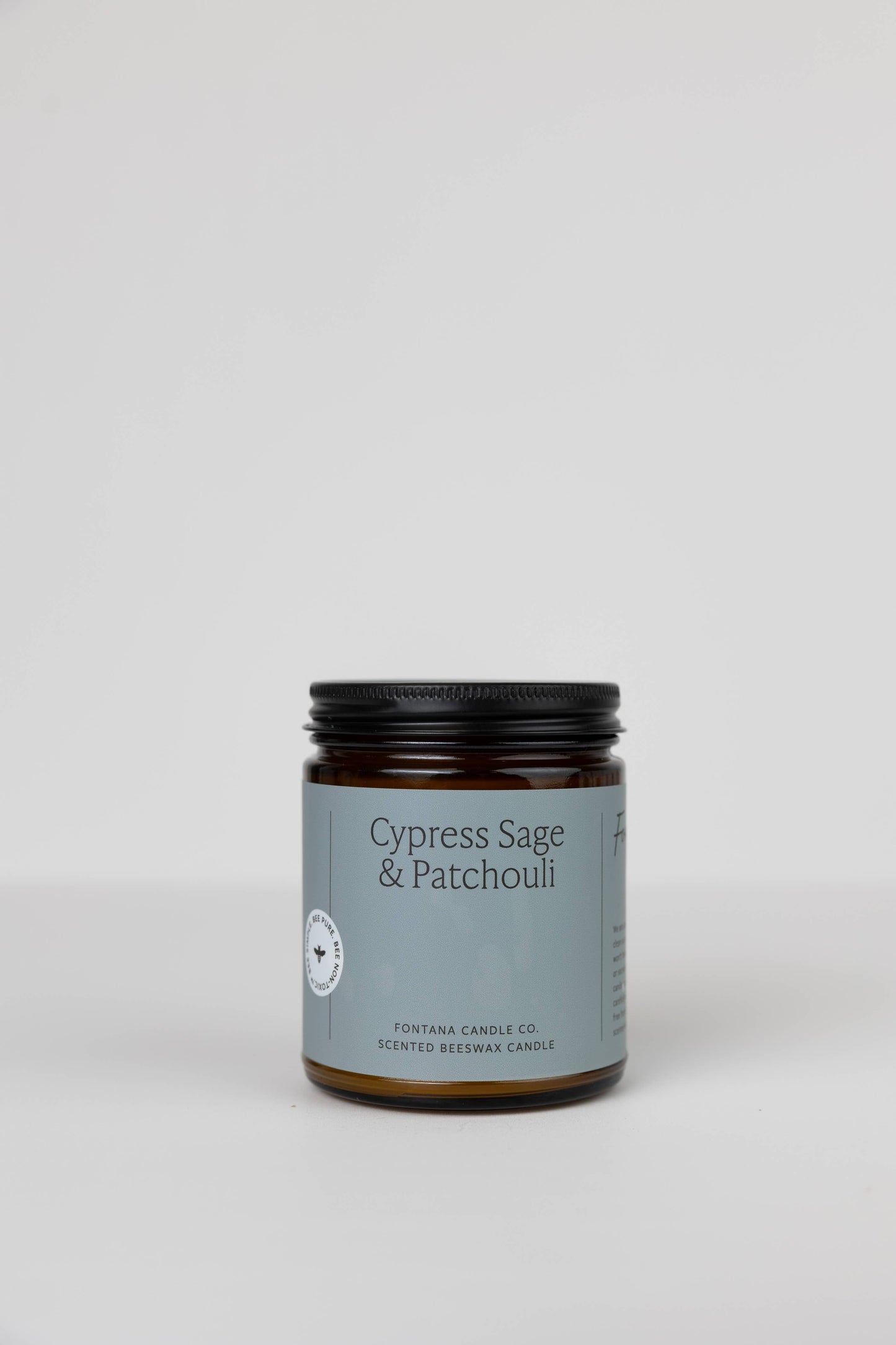 Cypress Sage & Patchouli Essential Oil Jar Candle