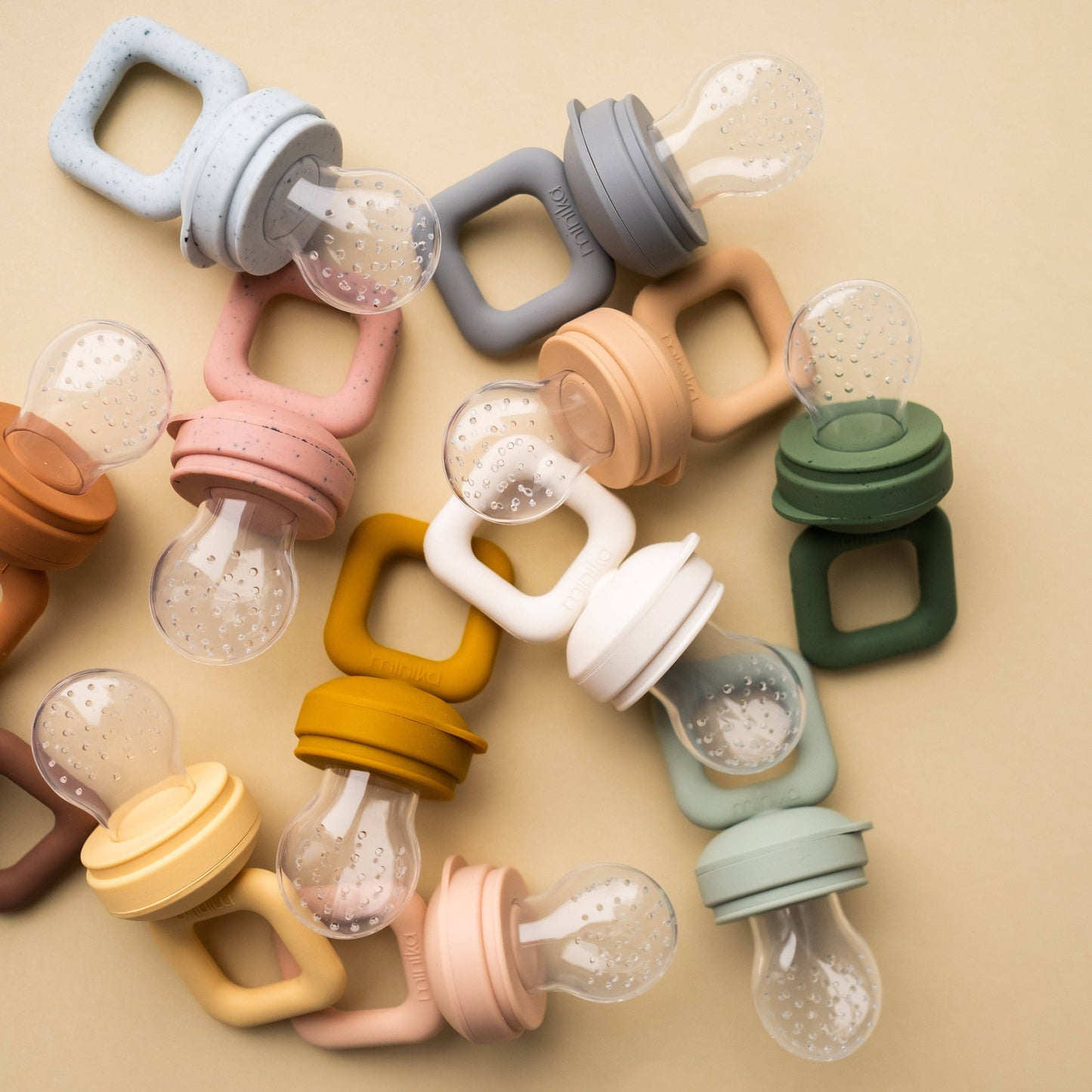 Silicone feeder teether - Sage