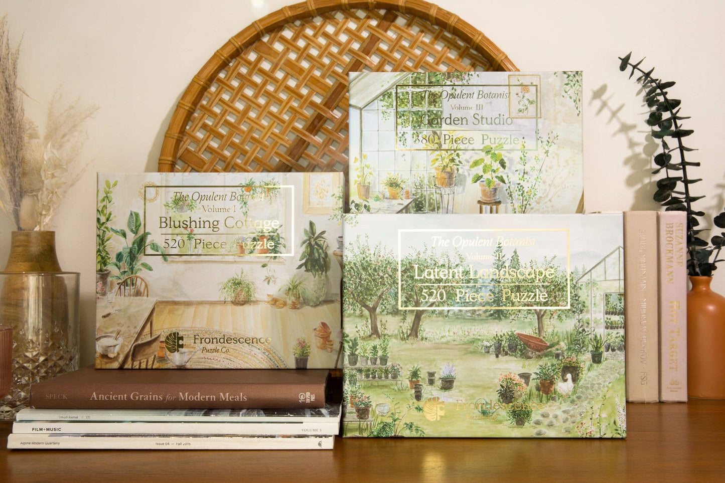 Opulent Botanist Vol. 3 Garden Studio | 380 Piece Puzzle