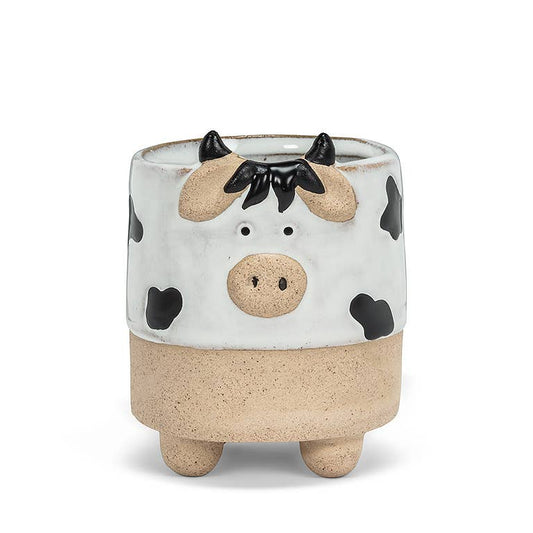 Cow on Legs Planter-3" H