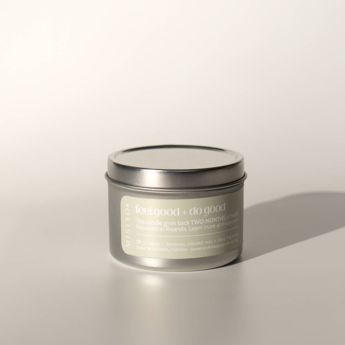 Olive Leaf + Lemon | Beeswax Blend Candle Tin: 4oz