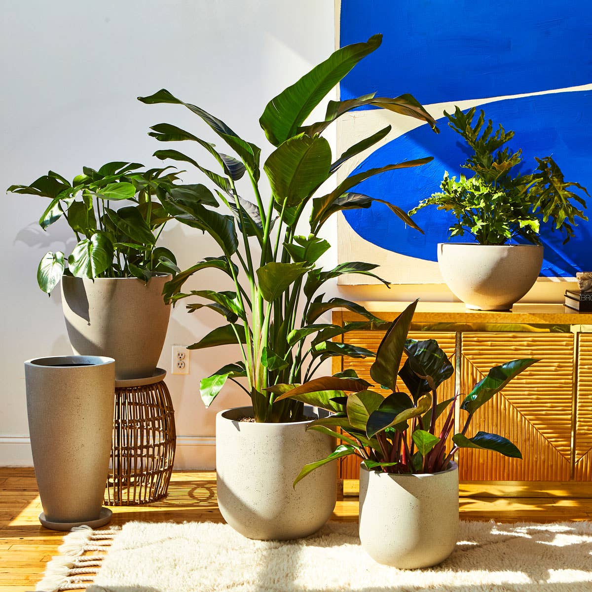 Wythe 30 Large Planter: Slate