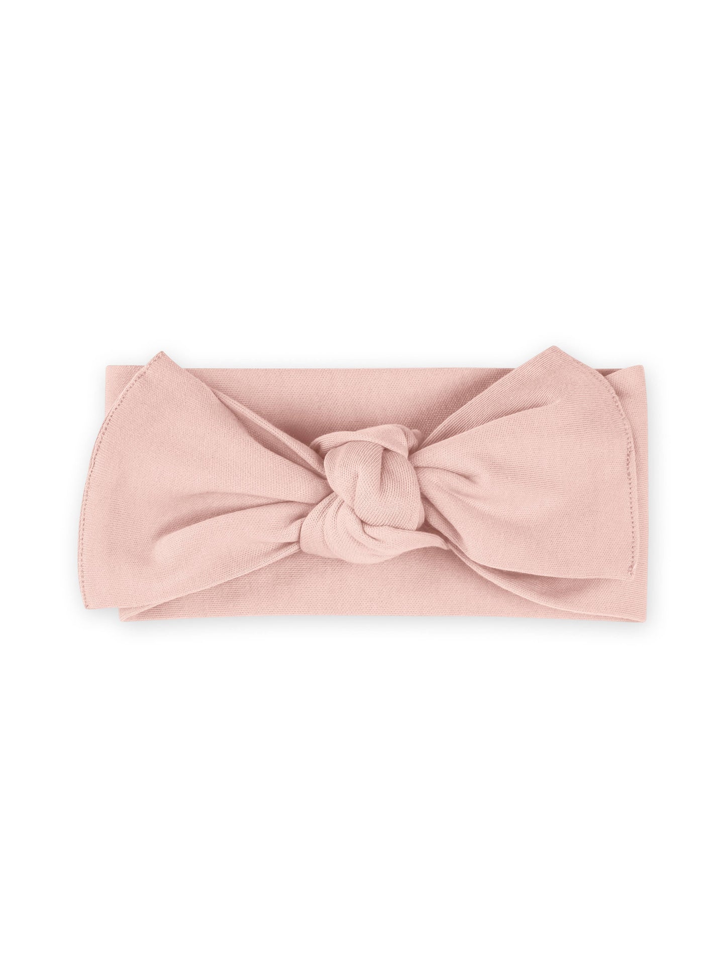 Organic Baby Hattie Knot Bow Wrap - Ballet
