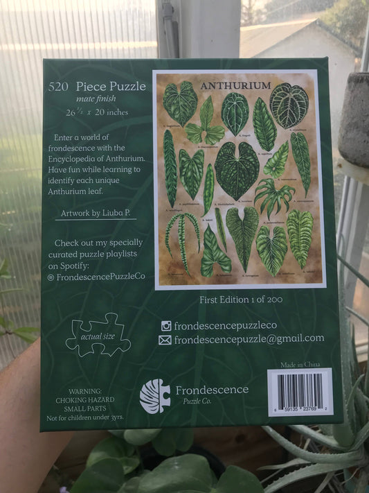 Encyclopedia ANTHURIUM Puzzle | 520 Piece Puzzle