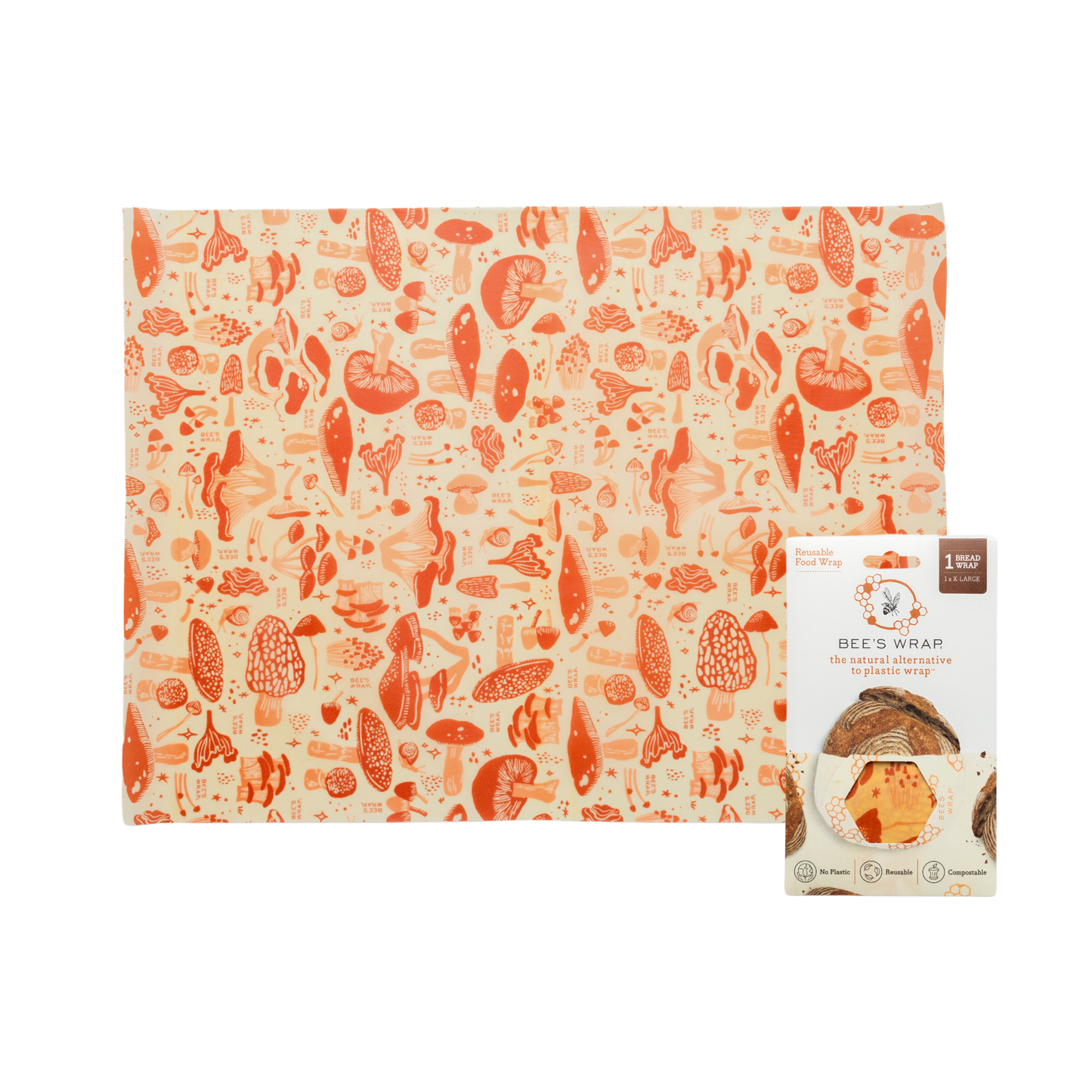 Bread Wrap Mushroom