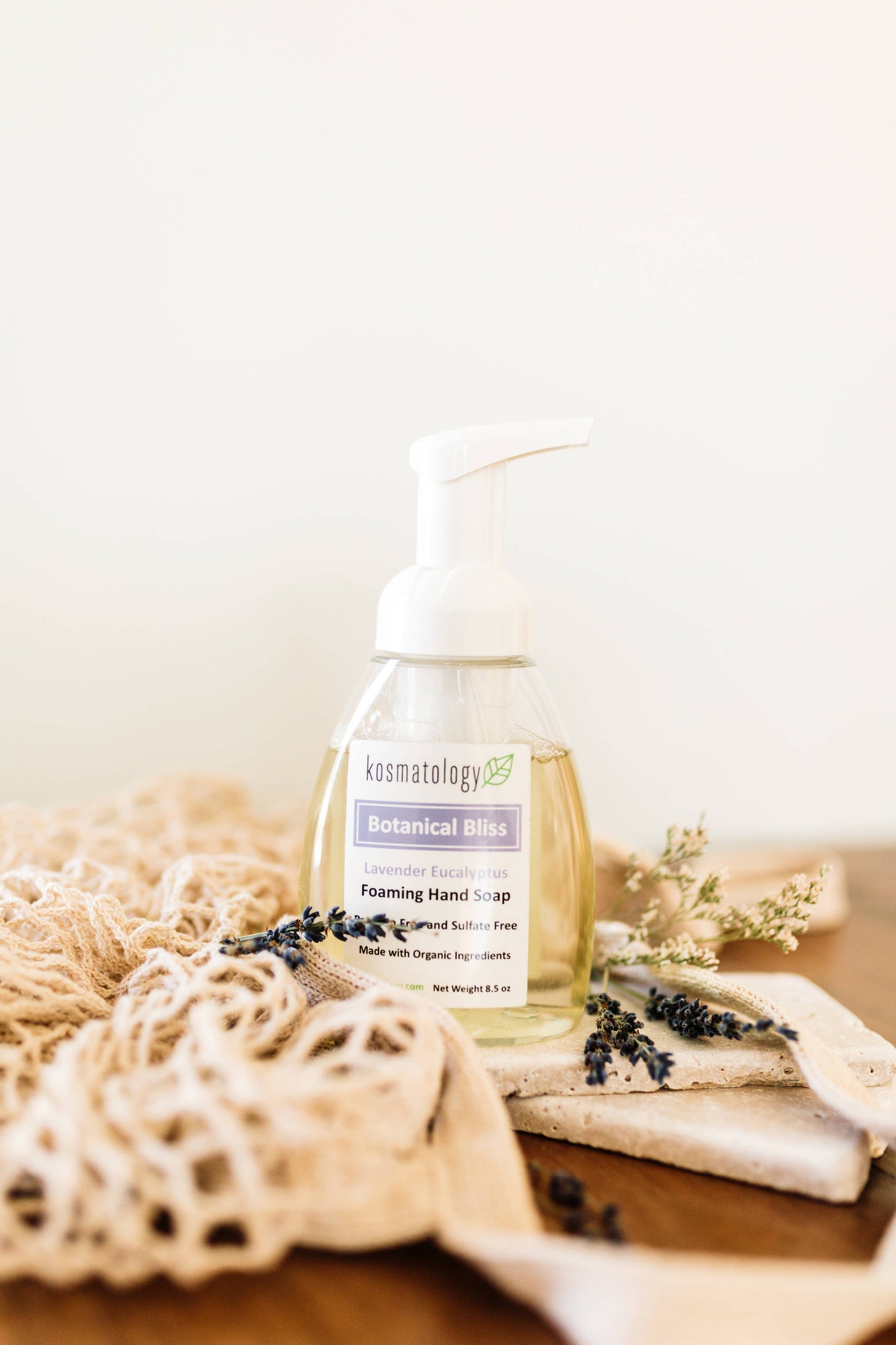Lavender + Eucalyptus Foaming Hand Soap | Organic - 8.5 oz