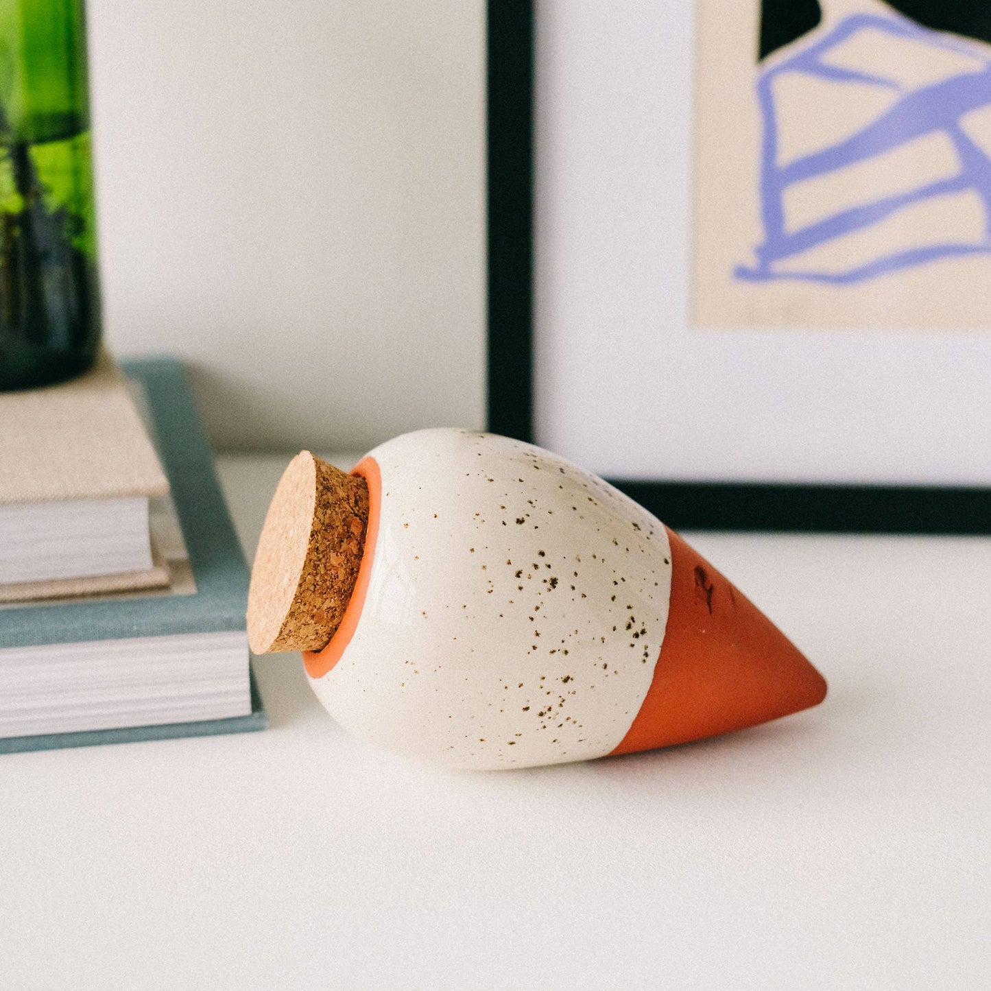 Hydrating Olla - Speckled white
