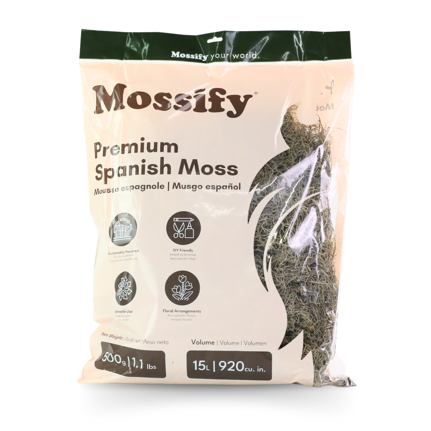 Premium Dried Spanish Moss