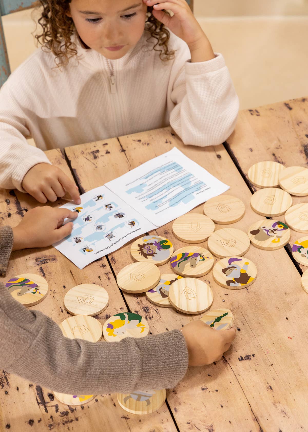 Wooden Memory Game - IMAGINARIUM (24 pcs)