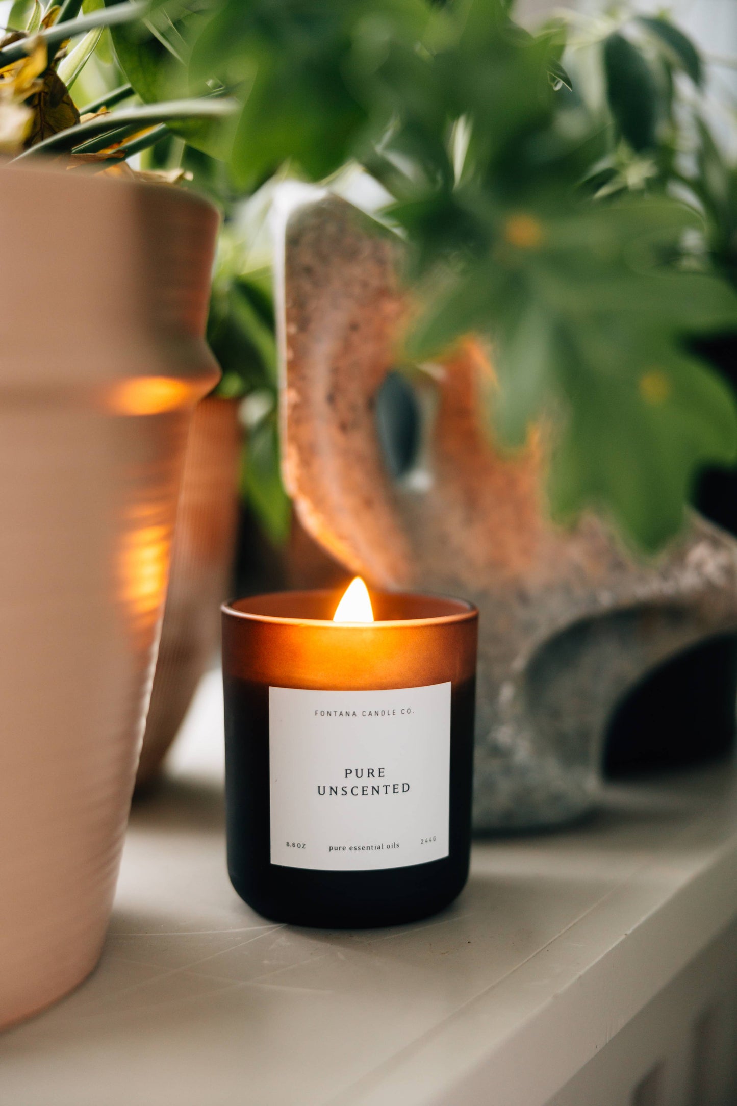The Luxe Beeswax Essential Oil Natural Candle Collection: Lemongrass Eucalyptus