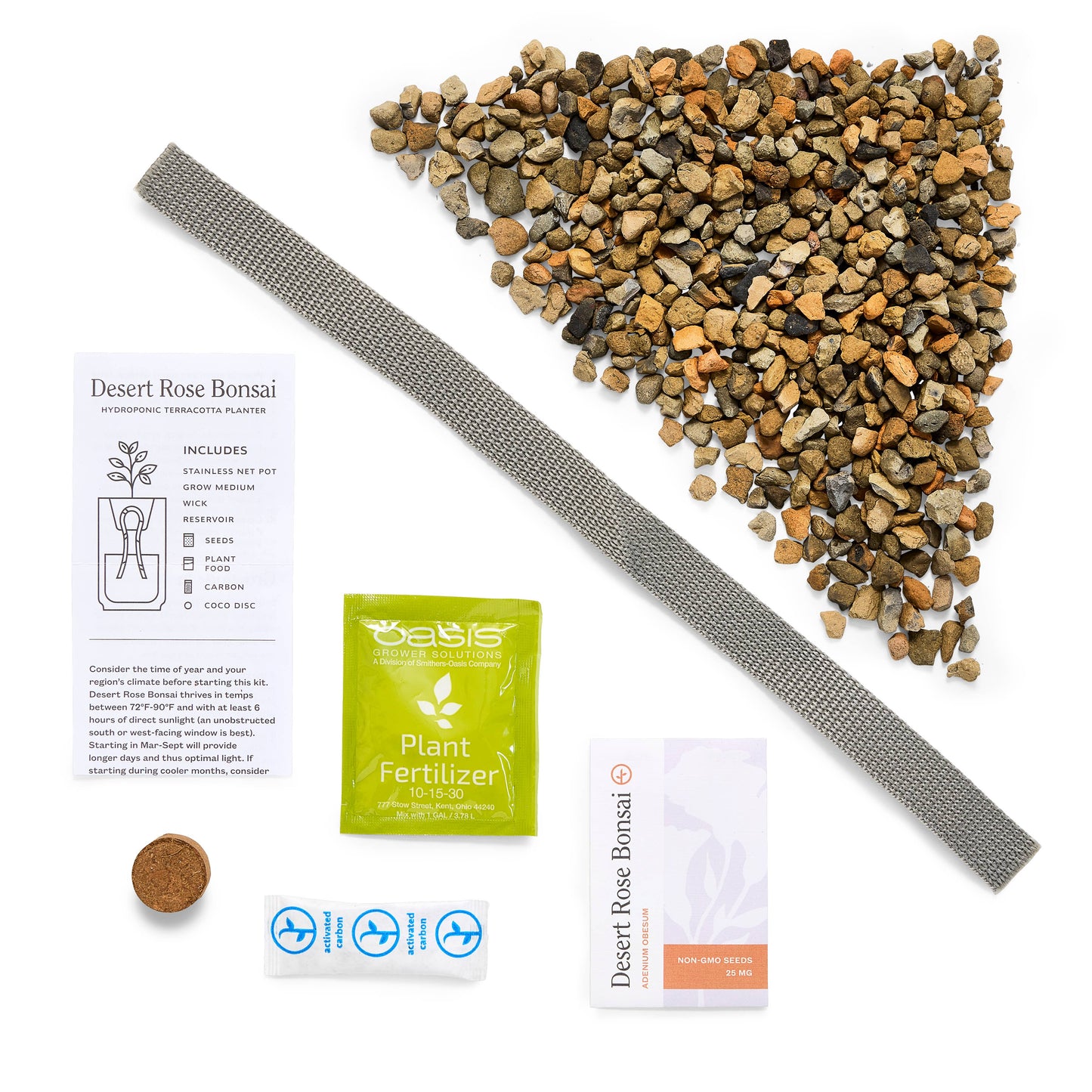 Terracotta Grow Kit: Desert Rose Bonsai