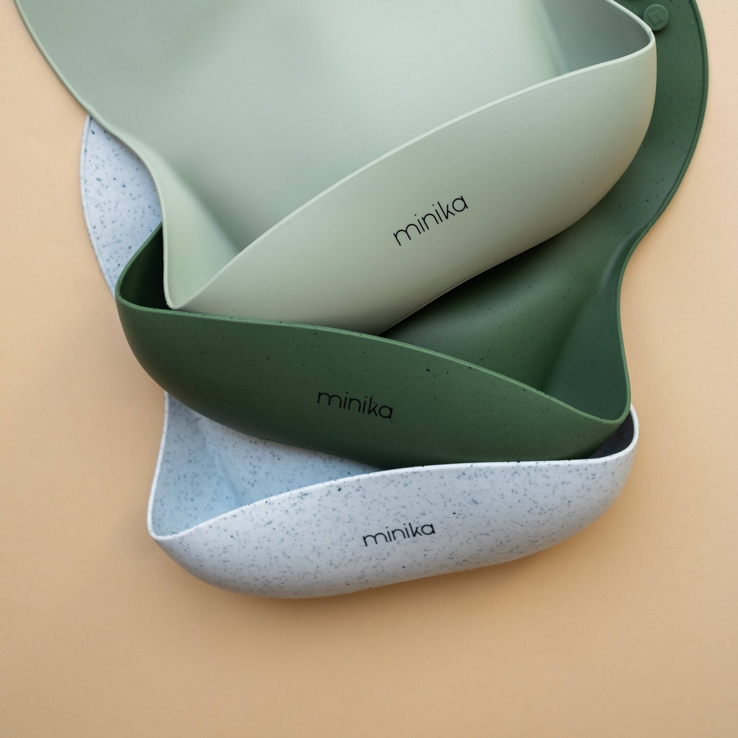 Silicone bib - Sauge