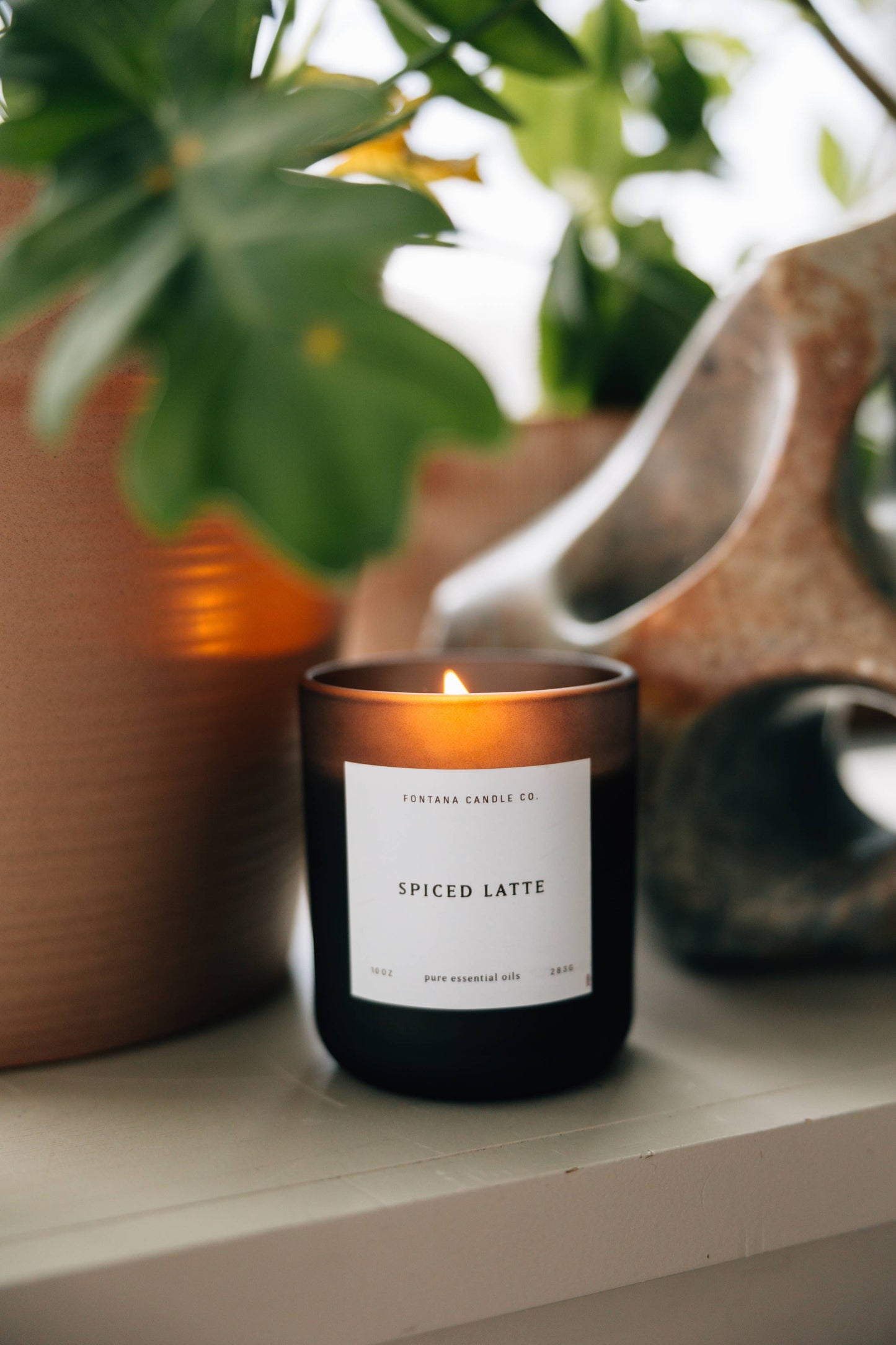 The Luxe Beeswax Essential Oil Natural Candle Collection: Lemongrass Eucalyptus