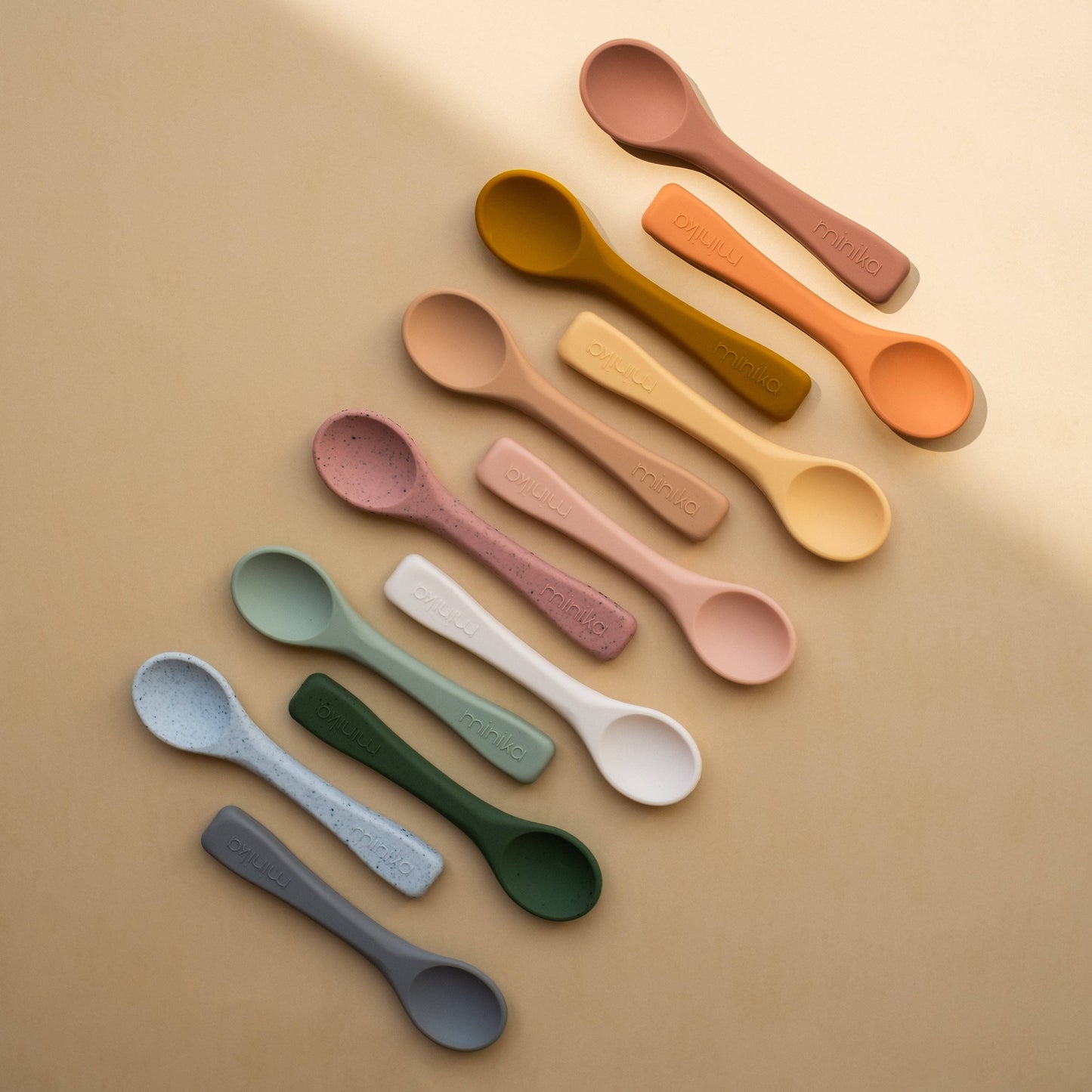 Silicone spoon - Sage