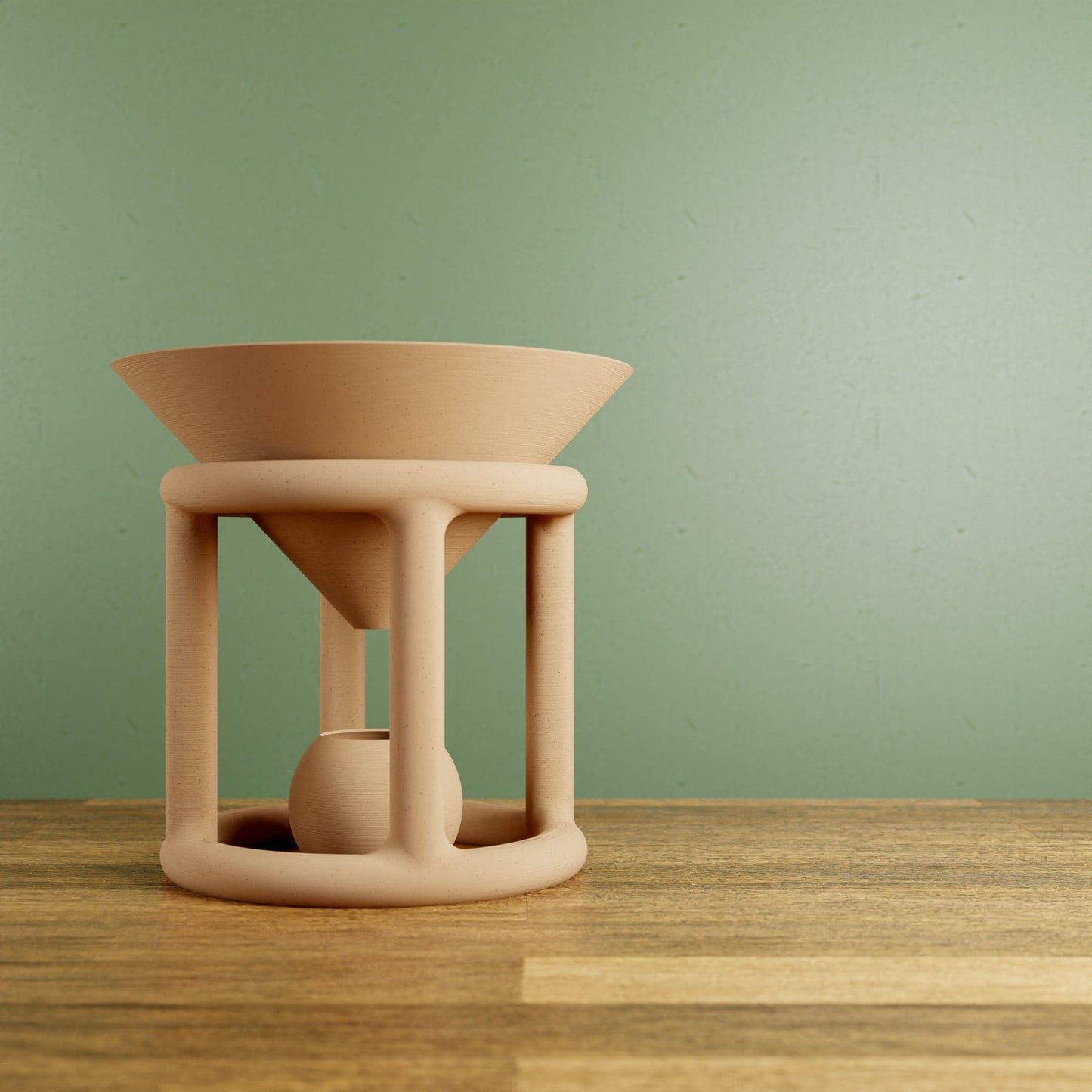 ODYSSEY Planter: Pure White / 7 Inches