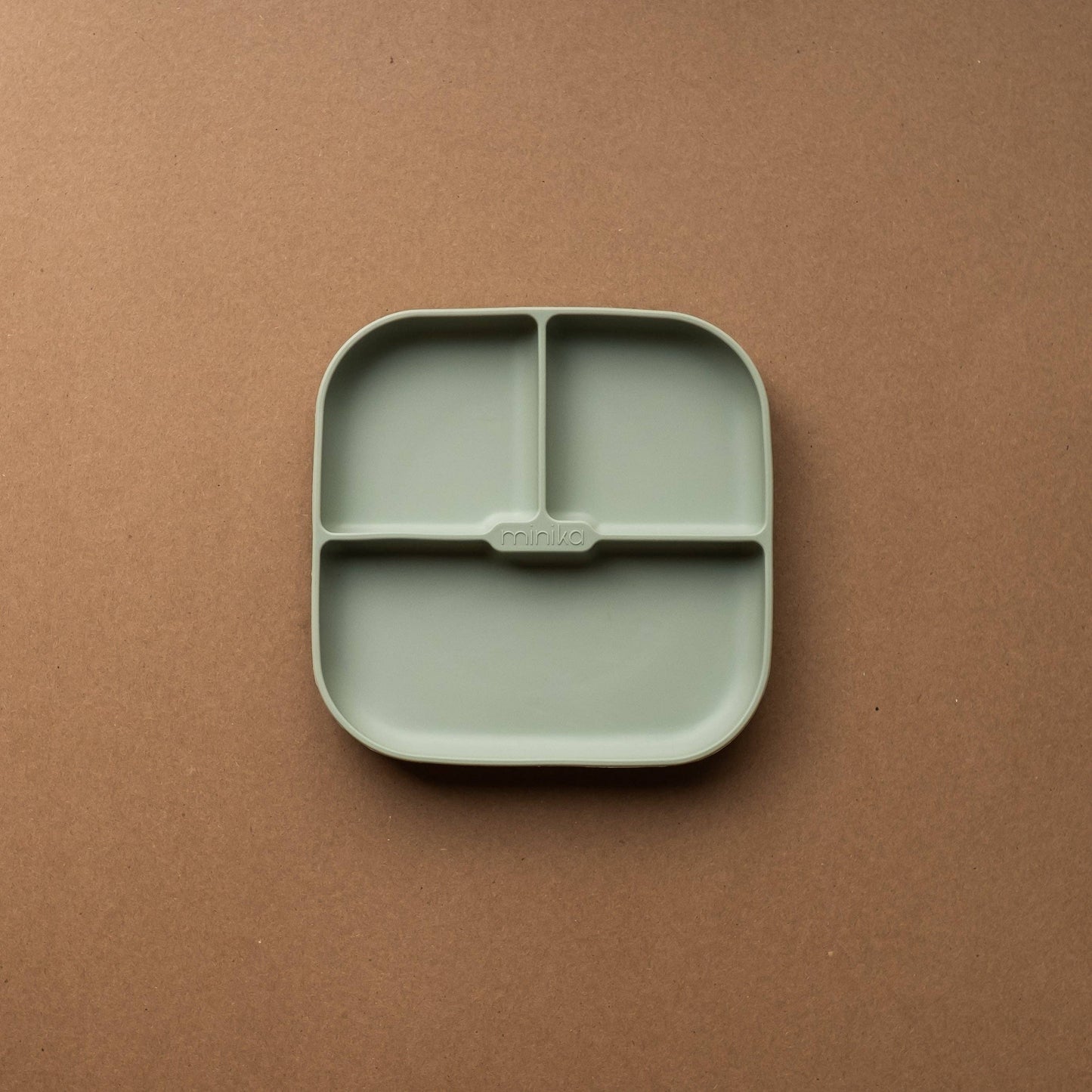 Silicone plate - Sage