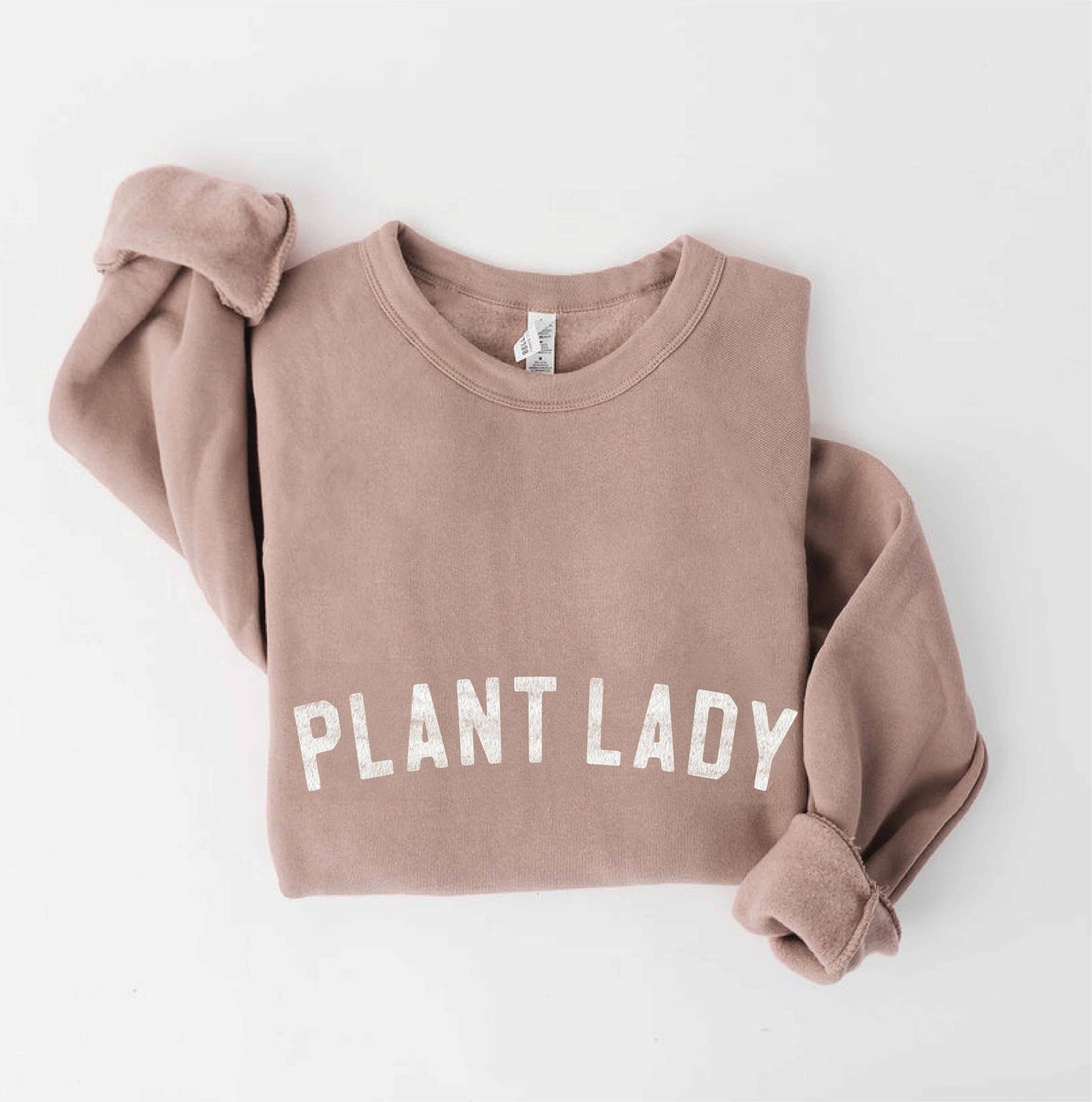 PLANT LADY Graphic Sweatshirt: MAUVE / S
