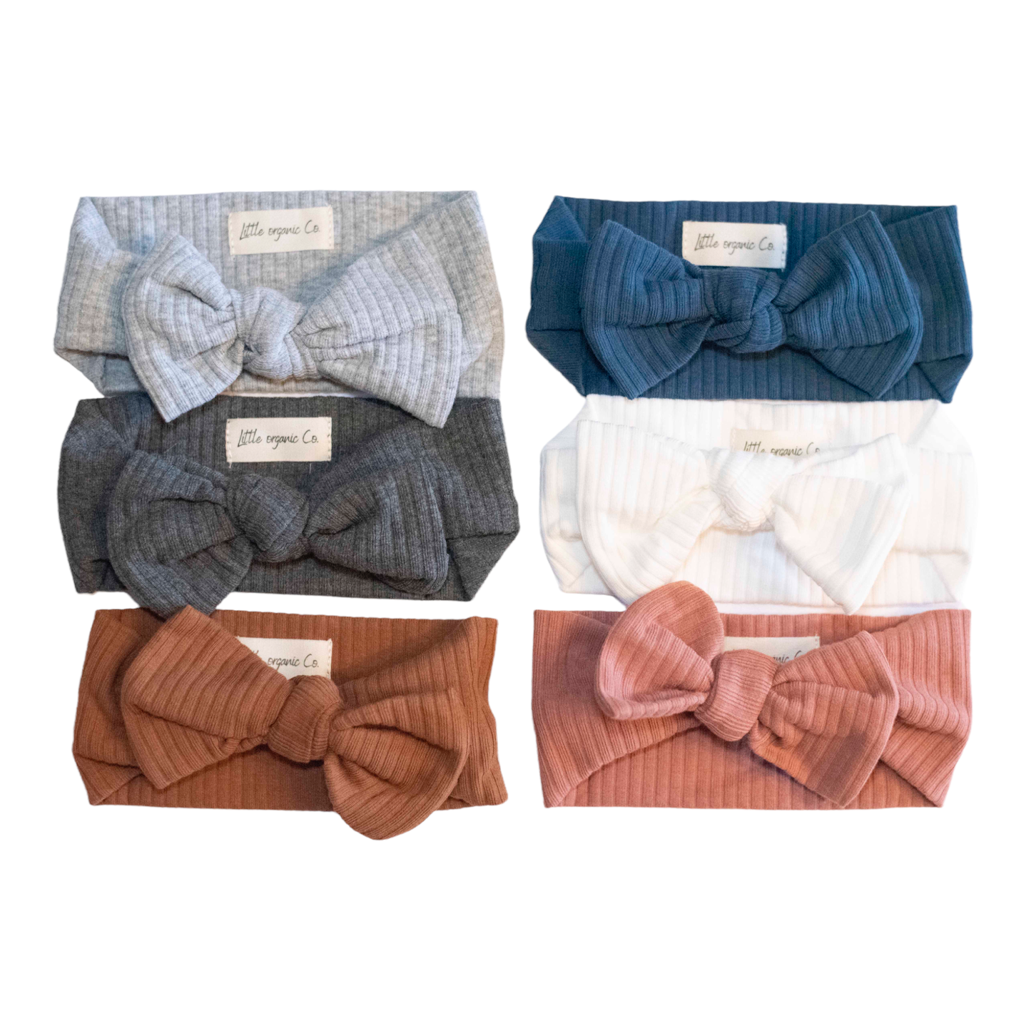Organic Baby Bow- Sage Green