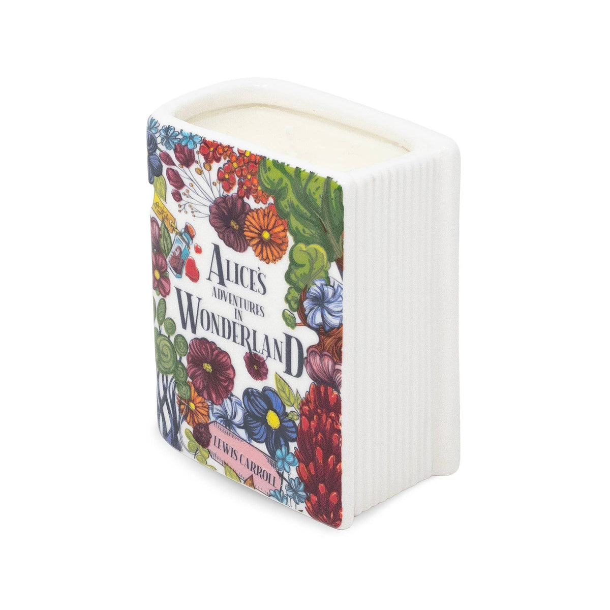 Alice in Wonderland Book Candle
