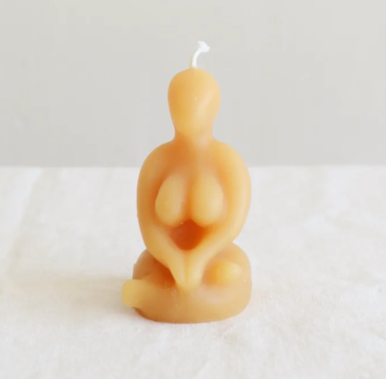 Goddess Candle: Amber