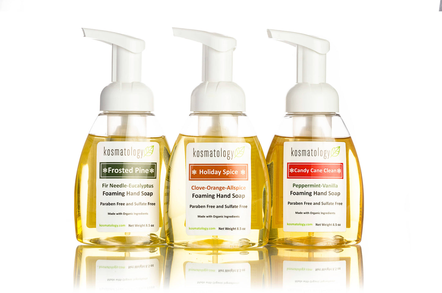 Limited Edition Holiday Foaming Hand Soaps - 8.5 oz: Frosted Pine