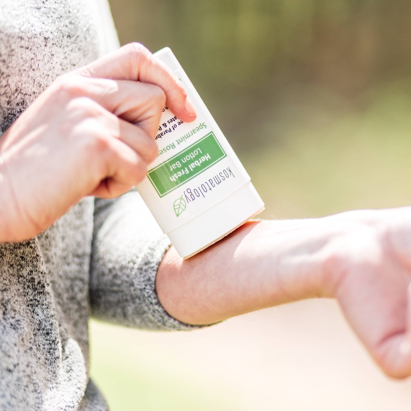 Spearmint + Rosemary Lotion Bar | Organic - 2.65 oz