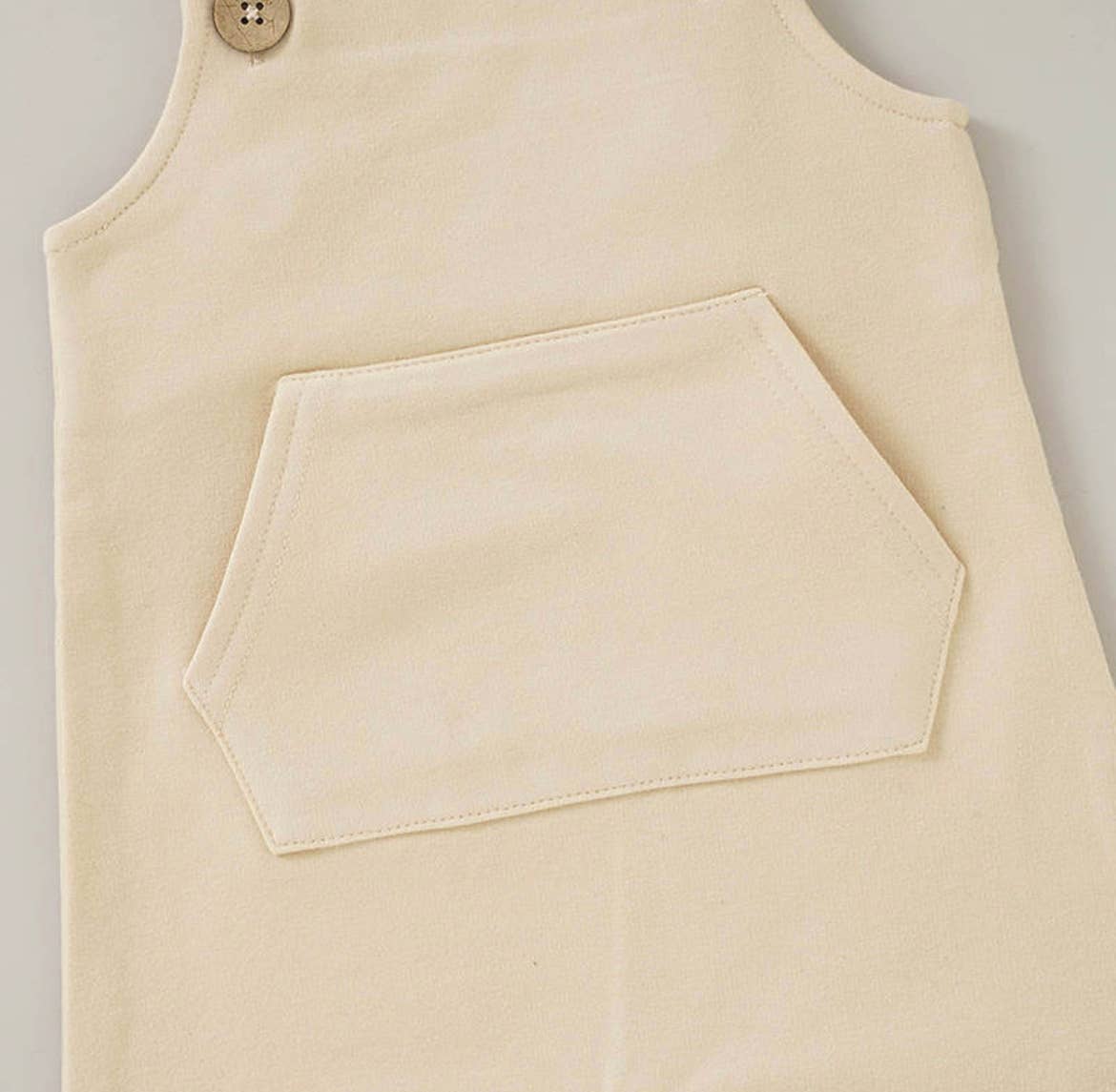 Rust French Terry Overalls