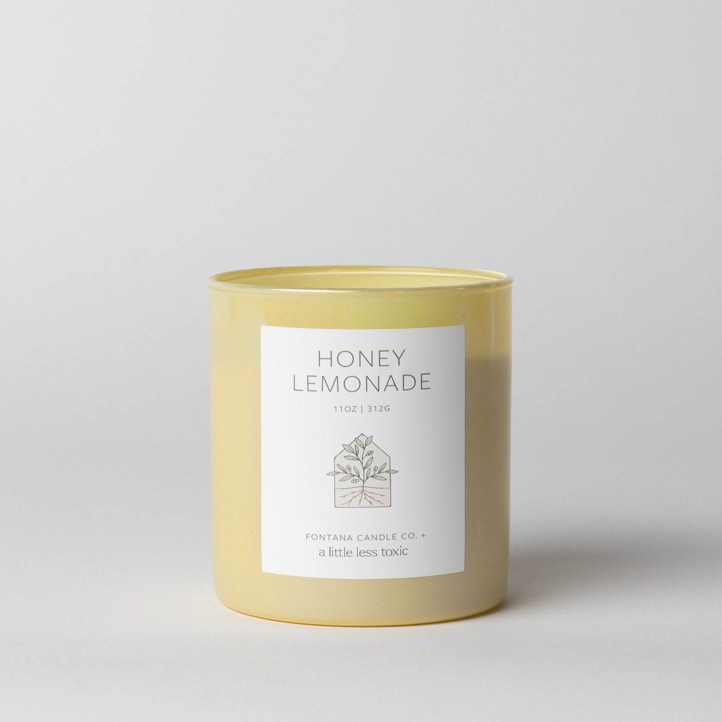 A Little Less Toxic x Fontana Honey Lemonade Candle