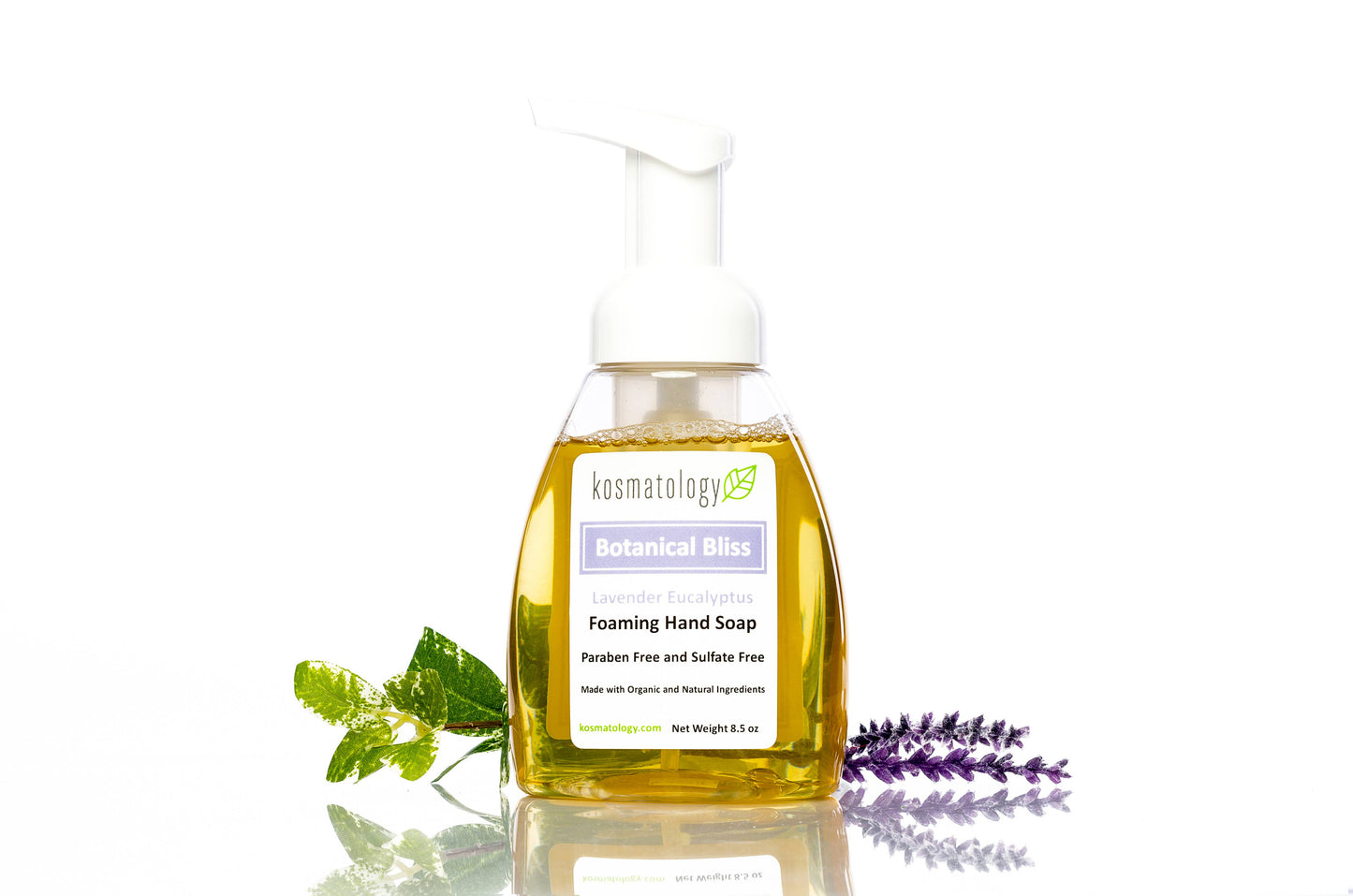 Foaming Hand Soap - 8.5 oz: Botanical Bliss (Lavender Eucalyptus)