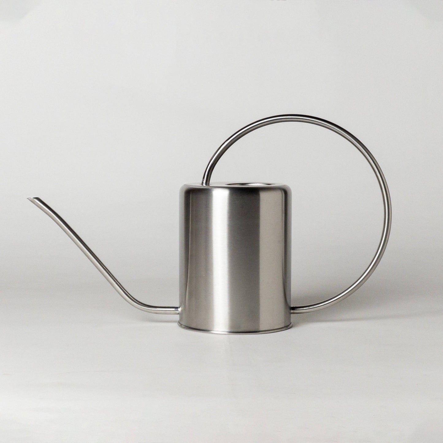 2L Stainless Steel Watering Can: White