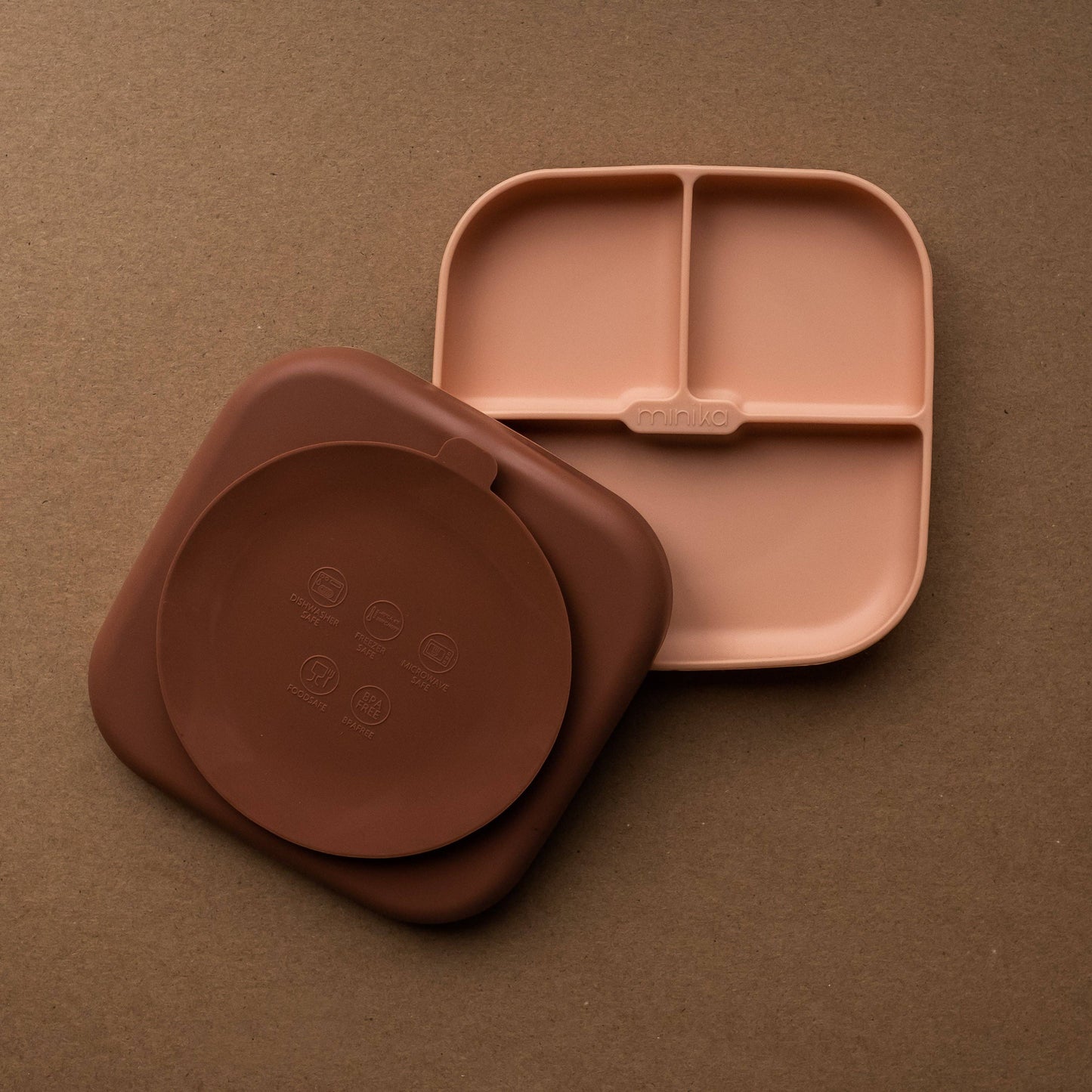 Silicone plate - Blush