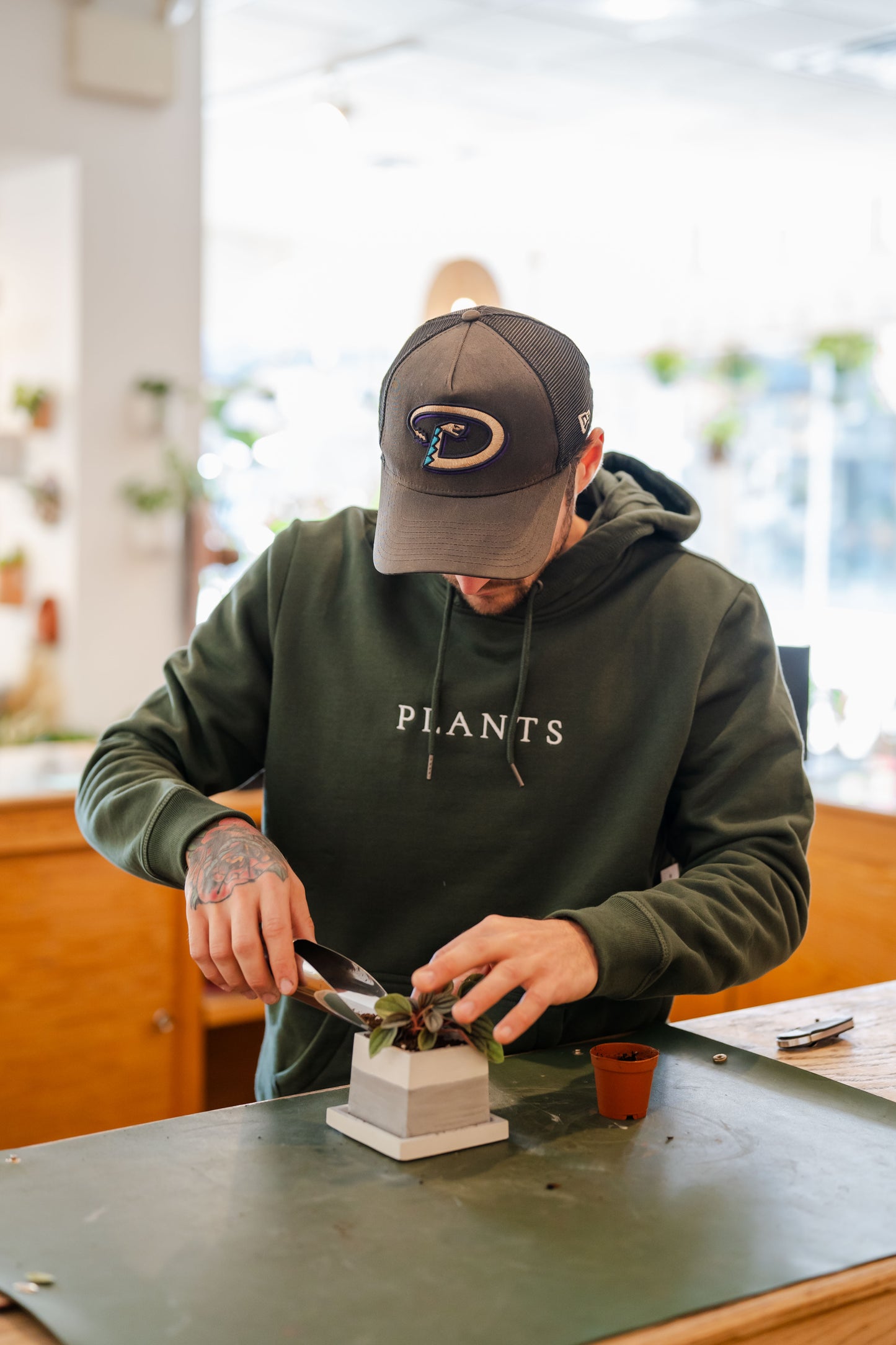 Ivy Organic Cotton 'PLANTS' Sweatshirt