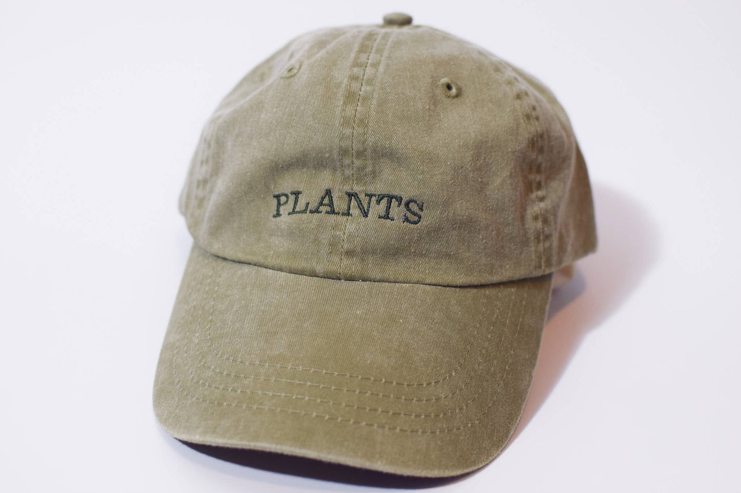 Plants Hat: Hunter Hat/Cream Writing