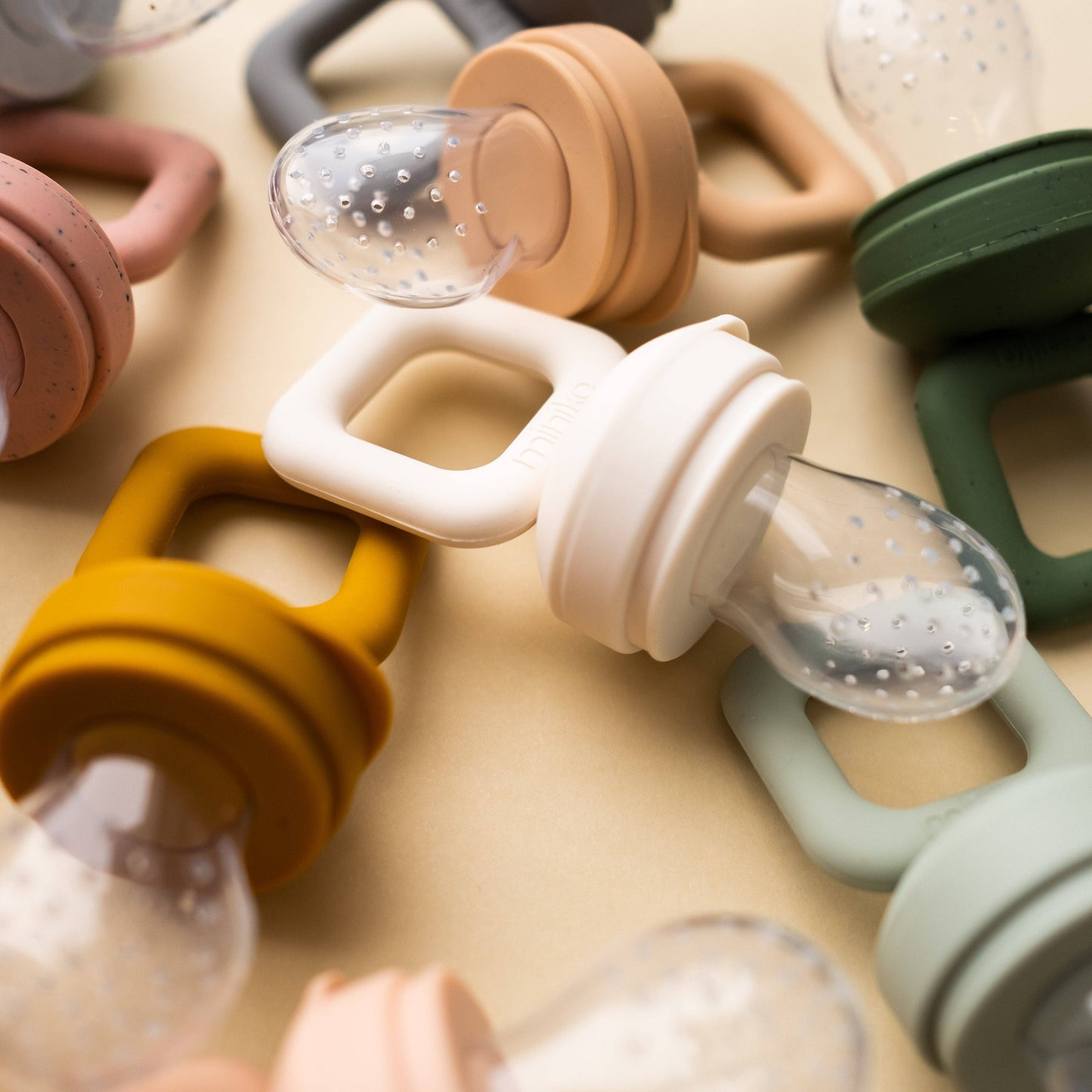 Silicone feeder teether - Sage