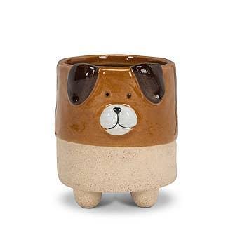 Dog on Legs Planter Small-3.5" H