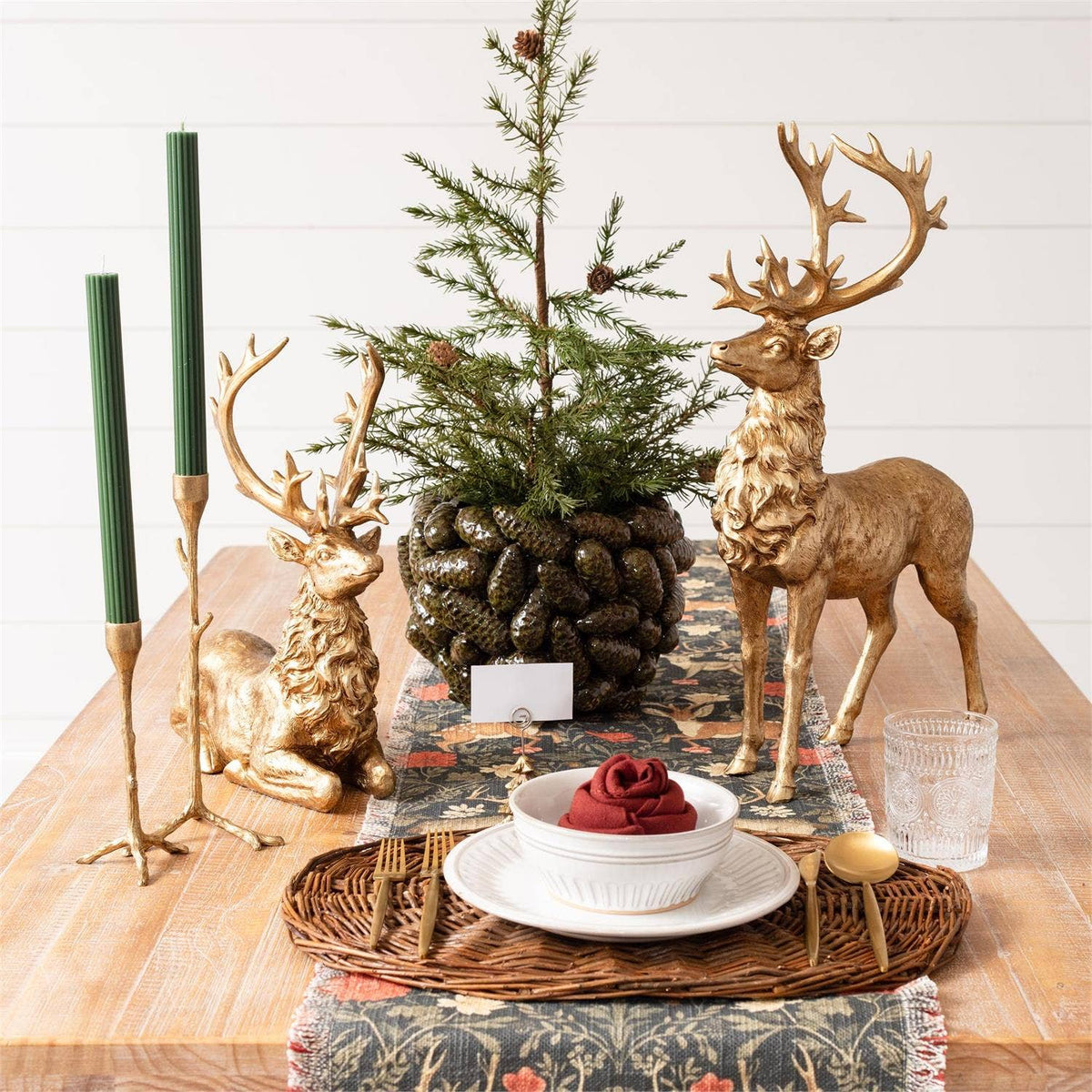 Balmoral Deer Print Table Runner