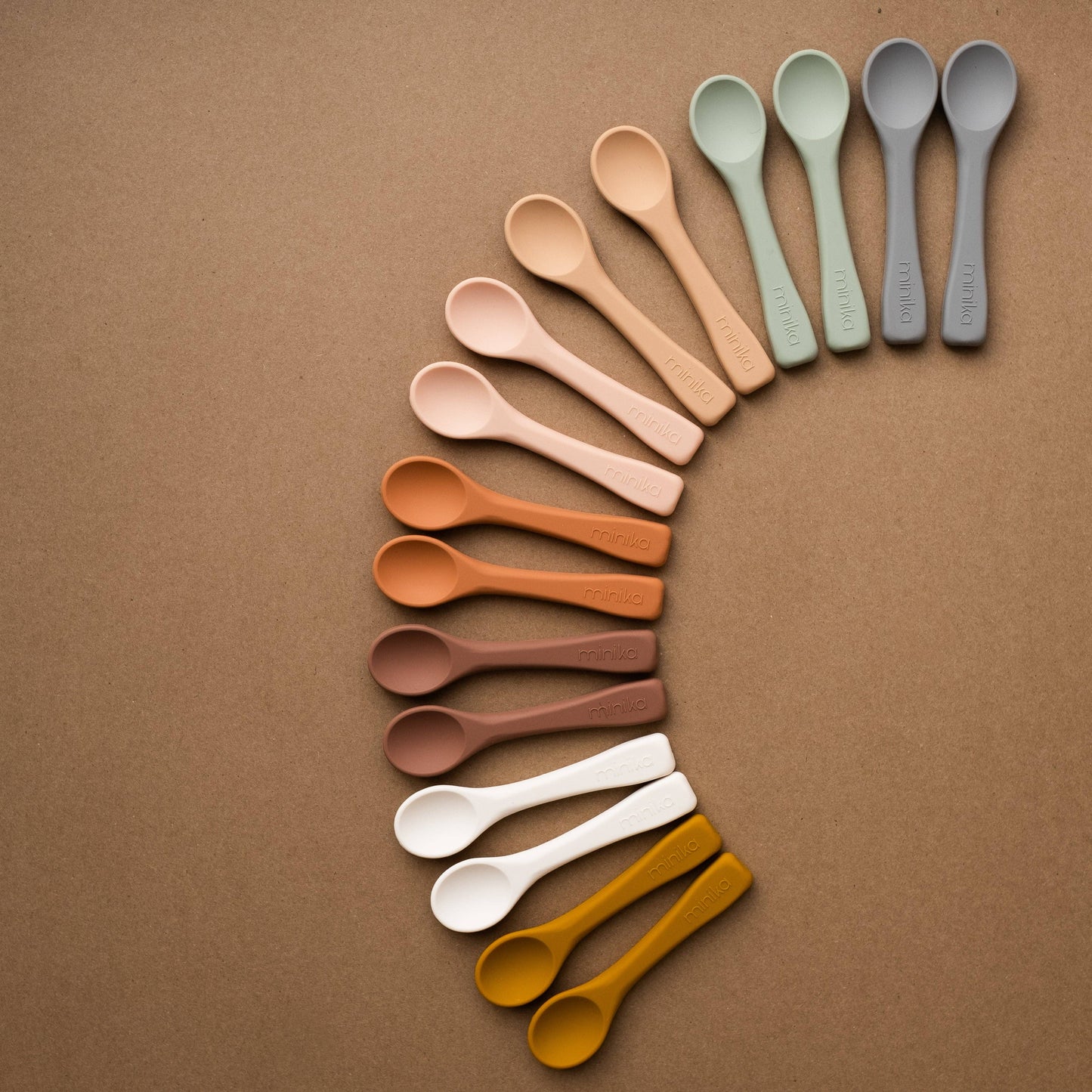 Silicone spoon - Sage